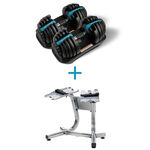 NutroOne Dumbbell and Rack - 52lbs
