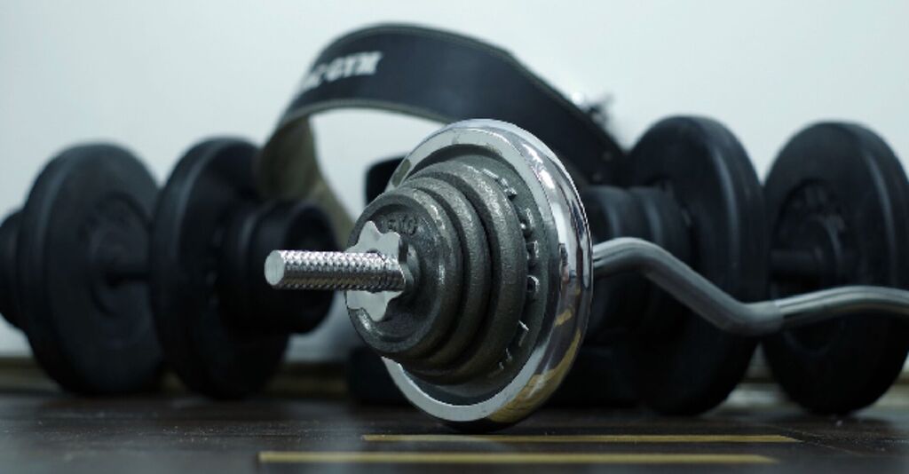 curl barbell