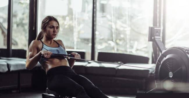 magnetic resistance rowing machine