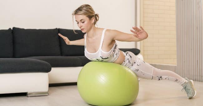 stability ball exercises