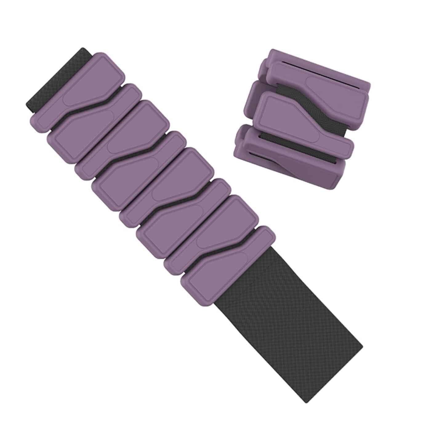 NutroOne_Adjustable Weighted Silicone Fitness Bracelet - 1lb (Set of 2)_5